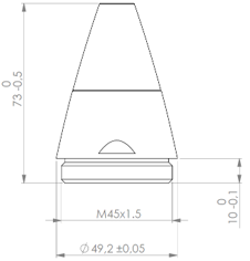 CMT-184 Interface Envelope Drawing